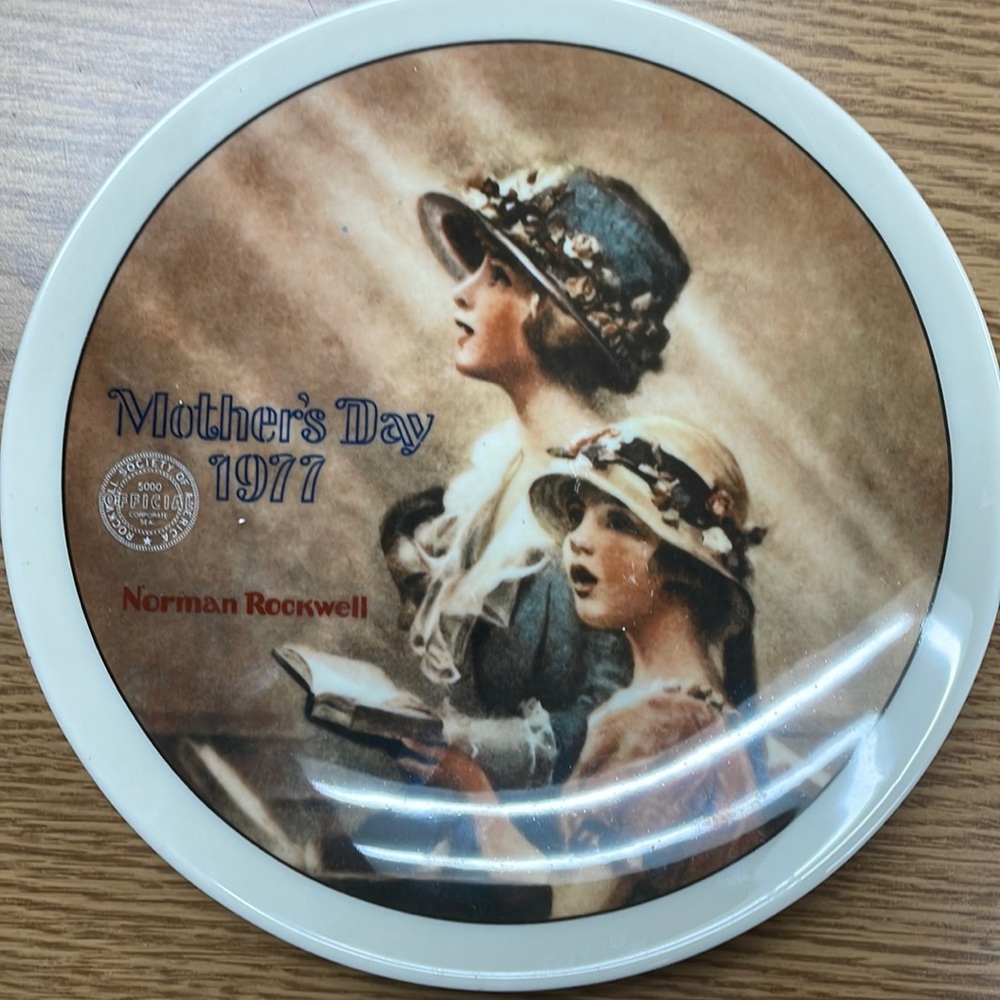 Norman Rockwell "Faith" Limited Edition Collectors plate by Knowles fine china